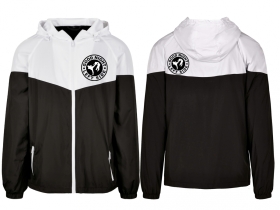 Windbreaker - schwarz/weiß - Good Night left Side Windbreaker - schwarz/weiß - Good Night left Side