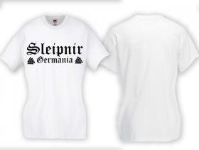 Frauen T-Shirt - Sleipnir - Germania - Motiv 2 - weiss Frauen T-Shirt - Sleipnir - Germania - Motiv 2 - weiss