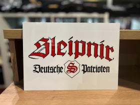 Blechschild KM - Sleipnir - Deutsche Patrioten Blechschild KM - Sleipnir - Deutsche Patrioten
