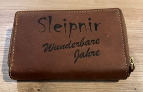 Leder Geldbeutel KM Frau - Sleipnir - Wunderbare Jahre Leder Geldbeutel KM Frau - Sleipnir - Wunderbare Jahre