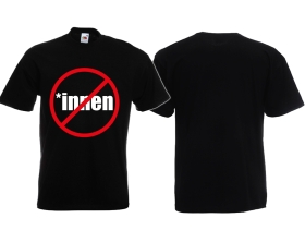 Frauen T-Shirt - *innen - schwarz Frauen T-Shirt - *innen - schwarz