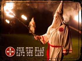 Blechschild - 30x40cm - KKK - Fackelträger Blechschild - 30x40cm - KKK - Fackelträger