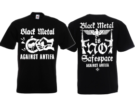 Frauen T-Shirt - Black Metal - Against Antifa - Motiv 2 Frauen T-Shirt - Black Metal - Against Antifa - Motiv 2