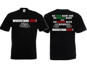 Frauen T-Shirt - Widerstand jetzt! - Sie säen nicht - sie ernten nicht! Frauen T-Shirt - Widerstand jetzt! - Sie säen nicht - sie ernten nicht!
