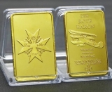 Deko - Gold Unze - Roter Baron