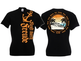 Frauen T-Shirt - Kraft durch Freude - Reisen 1938 Frauen T-Shirt - Kraft durch Freude - Reisen 1938