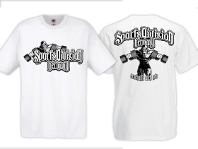 Frauen T-Shirt - German Sport Division - klassisch - weiß Frauen T-Shirt - German Sport Division - klassisch - weiß
