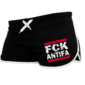 Frauen - Shorts FCK Antifa - Motiv 3 Frauen - Shorts FCK Antifa - Motiv 3
