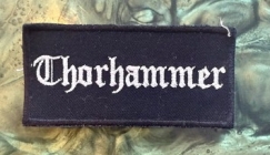 Aufnäher - Thors Hammer - Schrift +++EINZELSTÜCK+++ Aufnäher - Thors Hammer - Schrift +++EINZELSTÜCK+++