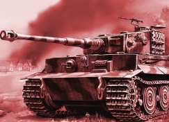 Poster - Kunstdruck - Tiger - SONDERFORMAT 72x52cm +++NUR 2 STÜCK VERFÜGBAR+++