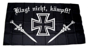 Fahne - Eisernes Kreuz - klagt nicht kämpft (7) Fahne - Eisernes Kreuz - klagt nicht kämpft (7)