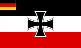 Fahne - Gösch der Kriegsschiffe Fahne - Gösch der Kriegsschiffe