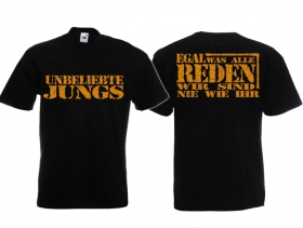 Frauen T-Shirt - Unbeliebte Jungs - großer Brustdruck Frauen T-Shirt - Unbeliebte Jungs - großer Brustdruck