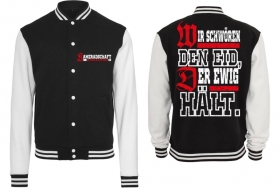College Jacke - schwarz/weiß - Kameradschaft College Jacke - schwarz/weiß - Kameradschaft