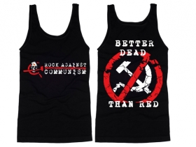 Muskelshirt/Tank Top - RAC - better dead than red Muskelshirt/Tank Top - RAC - better dead than red