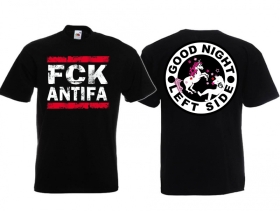 Frauen T-Shirt - FCK Antifa - Motiv 6 Frauen T-Shirt - FCK Antifa - Motiv 6