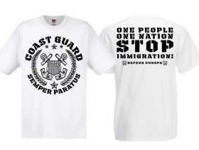 Frauen T-Shirt - Coastguard -weiß - Motiv1 Frauen T-Shirt - Coastguard -weiß - Motiv1