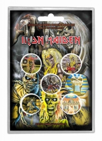 Button Pack - Iron Maiden - Early Albums Button Pack - Iron Maiden - Early Albums