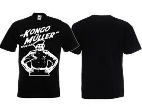 T-Shirt - Kongo Müller - schwarz T-Shirt - Kongo Müller - schwarz