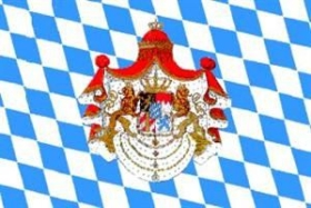 Fahne - Königreich Bayern (100) Fahne - Königreich Bayern (100)