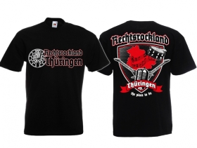 Frauen T-Shirt - Rechtsrockland Thüringen Frauen T-Shirt - Rechtsrockland Thüringen
